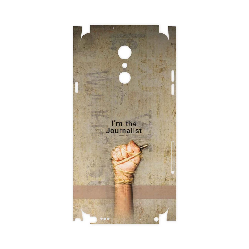 برچسب پوششی ماهوت مدل Journalist-FullSkin مناسب برای گوشی موبایل ال جی Q Stylus
