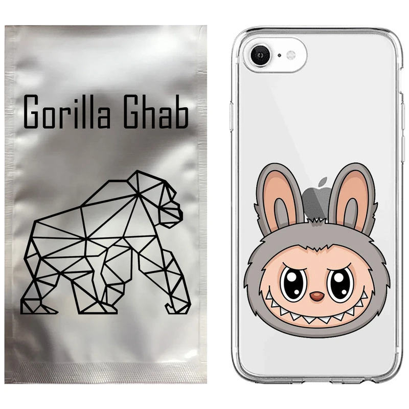 کاور گوریلا قاب مدل CLG کد 114 طرح لبوبو مناسب برای گوشی موبایل اپل iPhone 7 / 8 / SE 2022