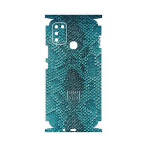 MAHOOT Blue Snake Skin-FullSkin Cover Sticker for Infinix Hot 11 Play