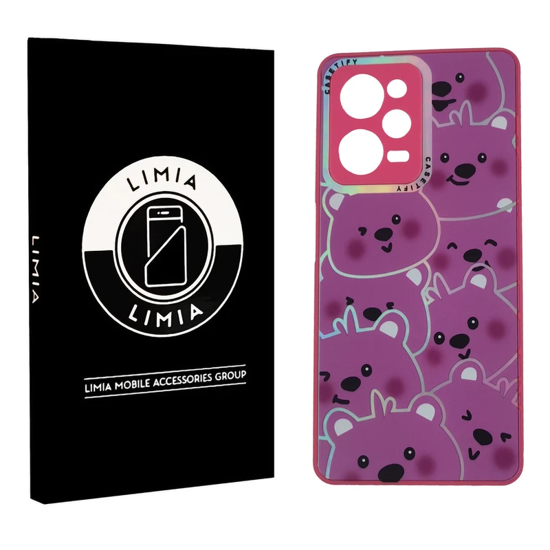 کاور لیمیا مدل فانتزی لنزدار طرح عروسکی شبرنگی مناسب برای گوشی موبایل شیائومی Redmi Poco X5 Pro