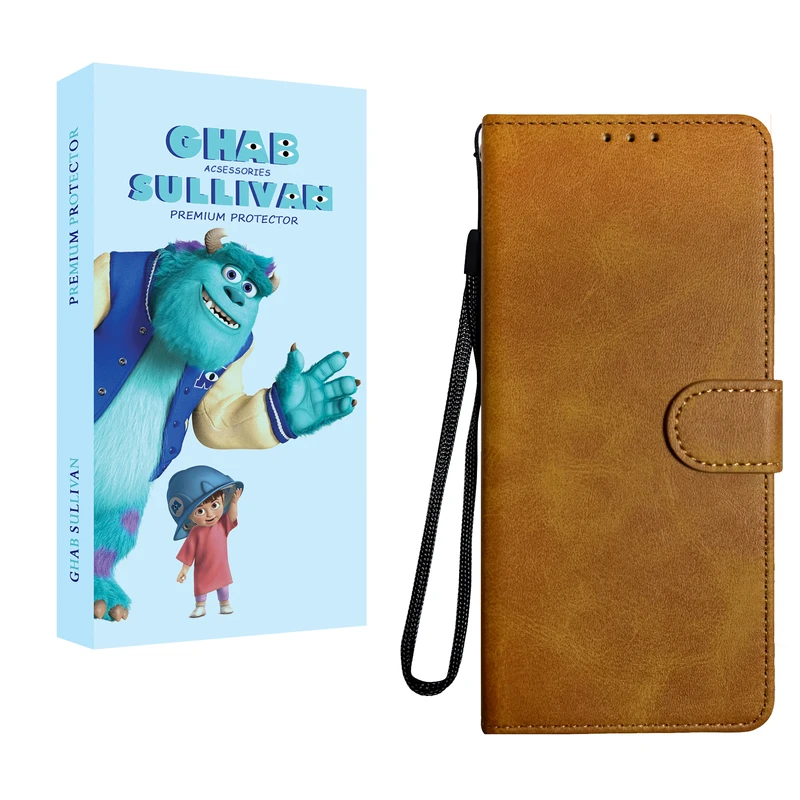 کیف کلاسوری قاب سالیوان مدل CHICBAG مناسب برای گوشی موبایل سامسونگ Galaxy A12 / A12 Nacho / M12 به همراه بند