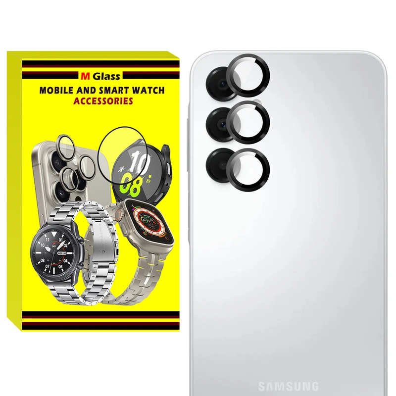 محافظ لنز دوربین فلزی ام‌گلس مدل RNG MTL MG مناسب برای گوشی موبایل سامسونگ Galaxy A16