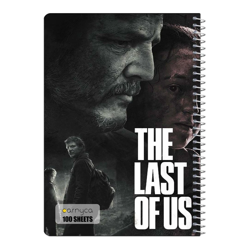 دفتر مشق 100 برگ سیمی کارنیکا طرح لست اف اس The Last of Us کد 63853