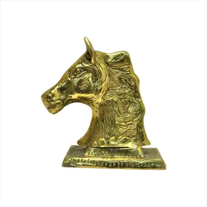 دکوری برنجی مدل سر اسب