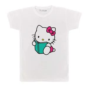 تی شرت بچگانه پرمانه طرح Kitty کد pmt.2414