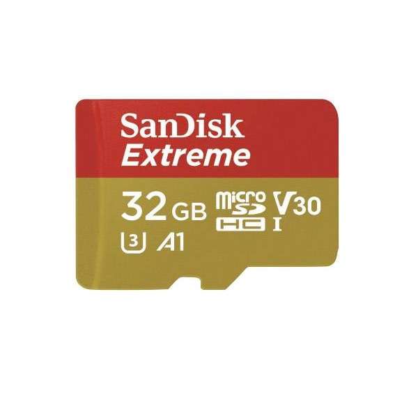 کارت حافظه microSDHC  مدل Extreme V30 کلاس 10 استاندارد UHS-I U3 سرعت 100MBps ظرفیت 32 گیگابایت