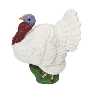 فیگور ناب سل مدل بوقلمون کد WHITE TURKEY NAAB024 ارتفاع 5 سانتی متر