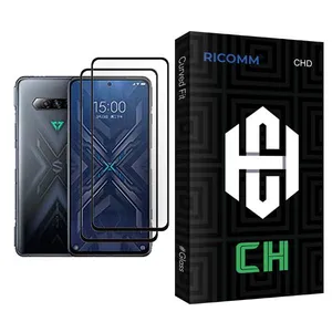 Ricomm CH Glass MIX002 Screen Protector For Xiaomi Black Shark 4 Pro Pack Of 2