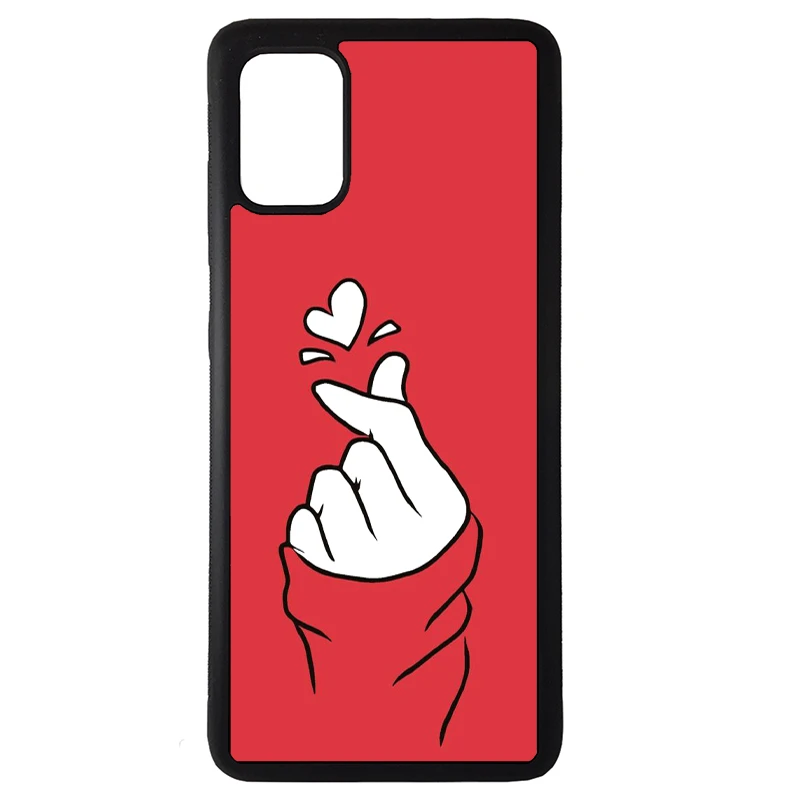 کاور گالری وبفر طرح قلب مناسب برای گوشی موبایل سامسونگ galaxy a71