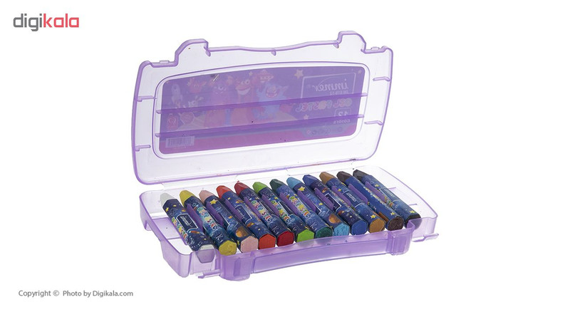 پاستل روغنی 12رنگ ایمر مدل JM 619-12