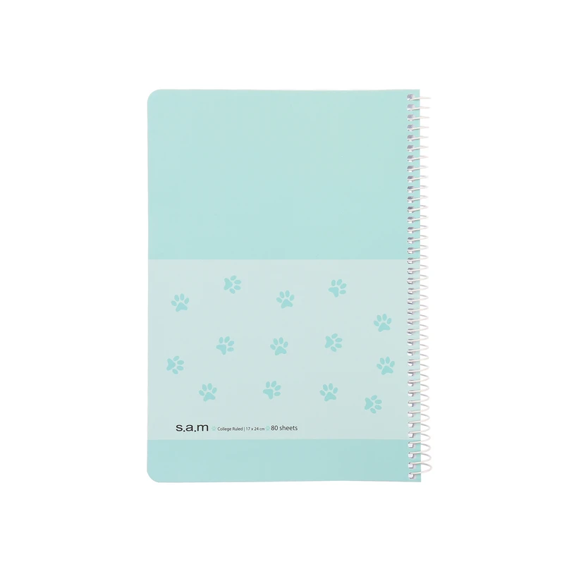 دفتر مشق 80 برگ سم طرح ردپا