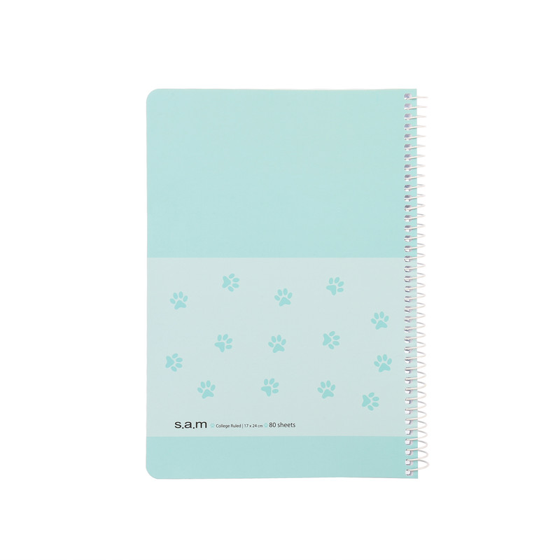 دفتر مشق 80 برگ سم طرح ردپا