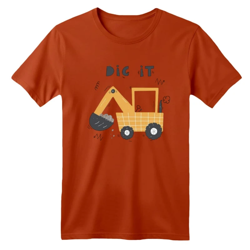 تی شرت آستین کوتاه بچگانه مدل ماشین کد ۱۰