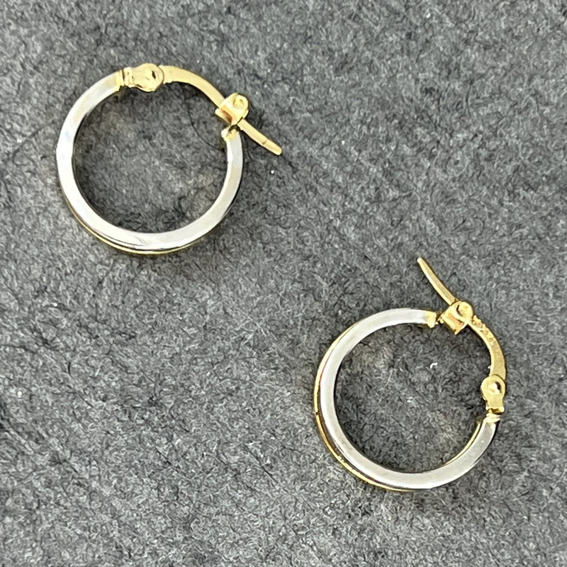 گوشواره طلا 18 عیار زنانه دوست خوب مدل dk517