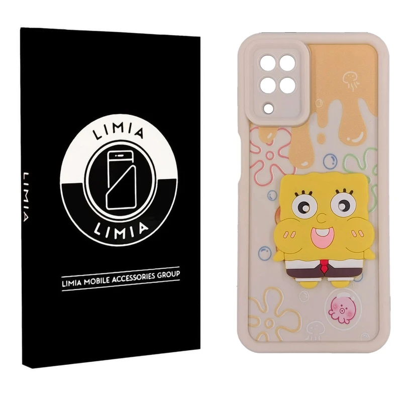 کاور لیمیا مدل سولید طرح عروسکی مناسب برای گوشی موبایل سامسونگ Galaxy A22 4G