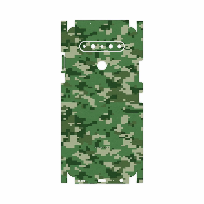 برچسب پوششی ماهوت مدل Army-Green-Pixel-FullSkin مناسب برای گوشی موبایل ال جی K61