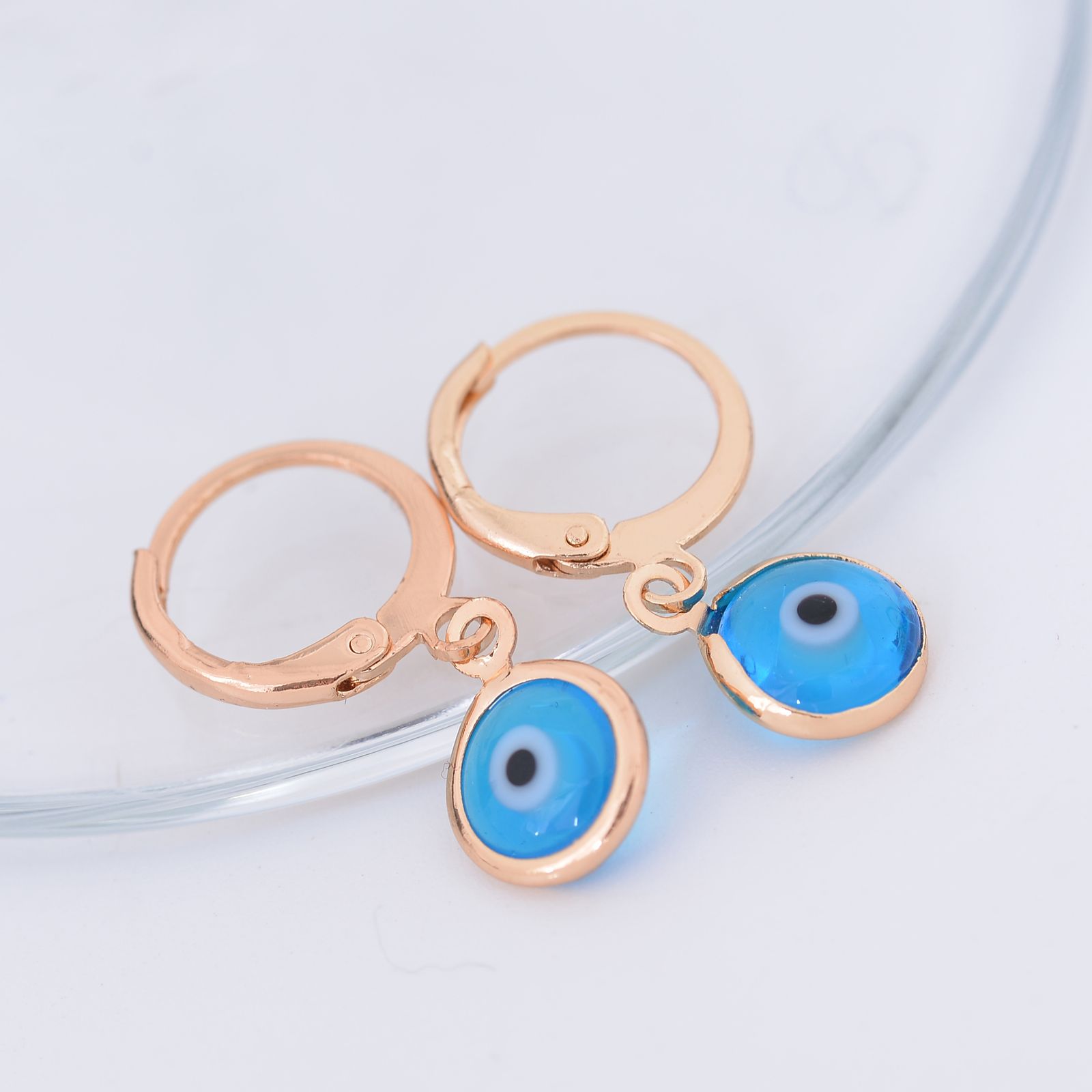 گوشواره زنانه ماصرم مدل چشم نطر GO1691 -  - 4