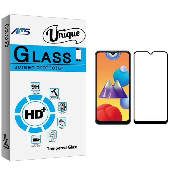 محافظ صفحه نمایش ای اف اس مدل Unique Glass مناسب برای گوشی موبایل سامسونگ Galaxy M01s