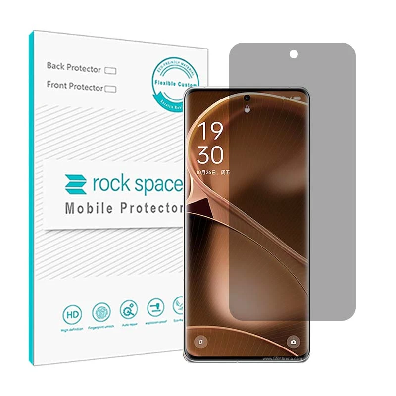 محافظ صفحه نمایش حریم شخصی راک اسپیس مدل HyPRV مناسب برای گوشی موبایل اوپو Find X6 Pro