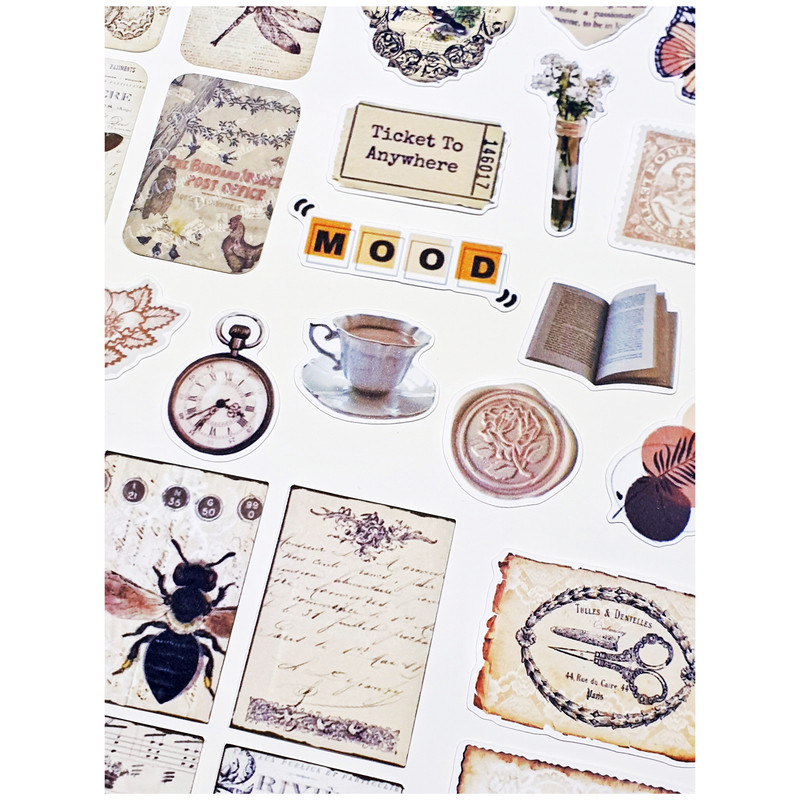 کارت پستال مدل MOOD بولت ژورنال و اسکرپ بوک