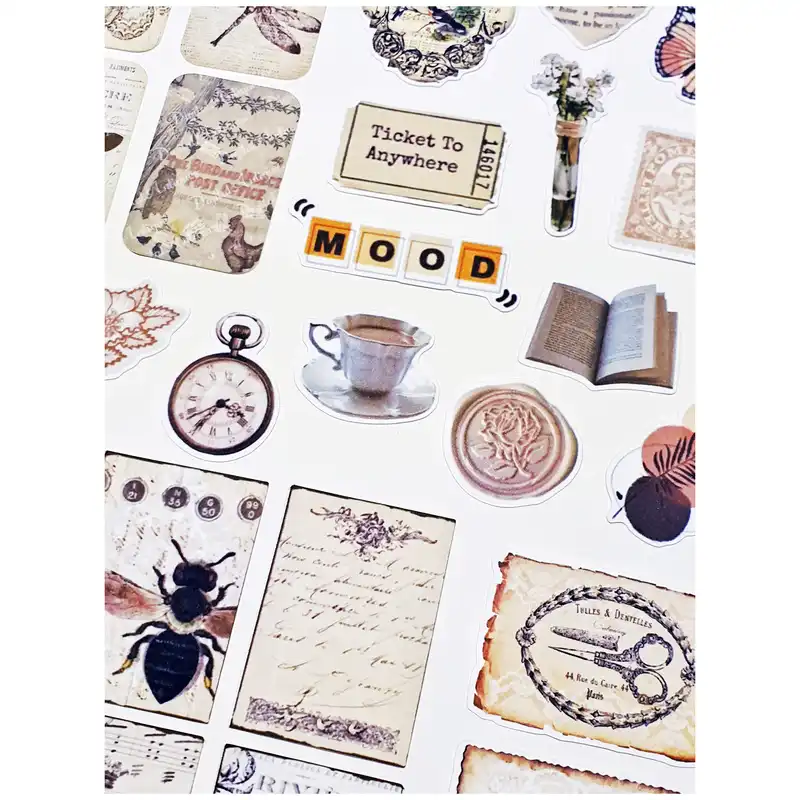 کارت پستال مدل MOOD بولت ژورنال و اسکرپ بوک