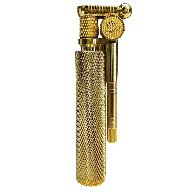  فندک گازی مستر اسموک مدل دست ساز طرح صدفی و لیزری