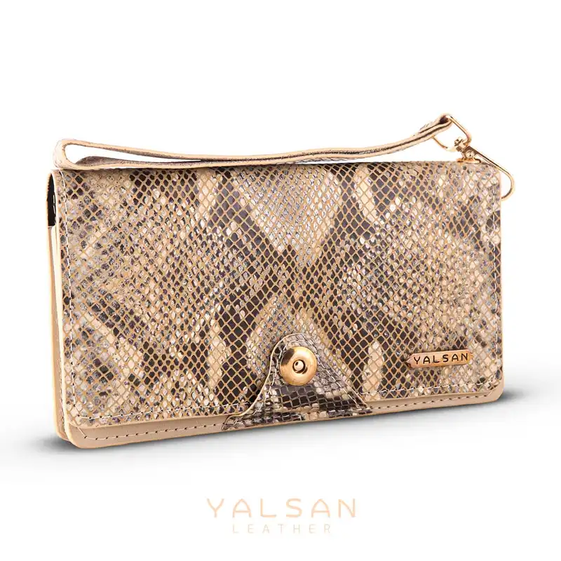 ست هدیه زنانه چرم یلسان مدل رادیس کد PRM-RTL-165-krm