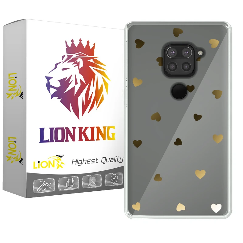    کاور لاین کینگ مدل پرقلبB مناسب برای گوشی موبایل شیائومی Redmi note 9