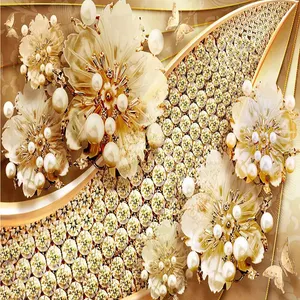 پوستر دیواری سه بعدی مدل گل DRVF1089
