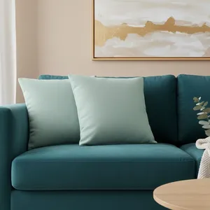 کاور کوسن مدل مخمل سایز 40*40 سانتی متر بسته دو عددی