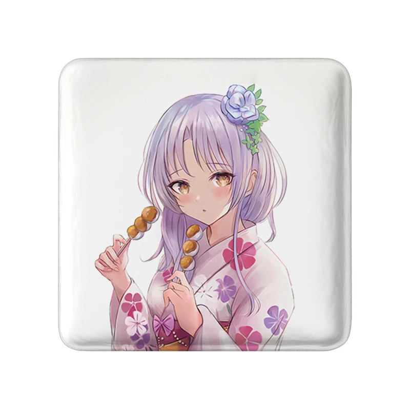 مگنت خندالو طرح کاناده انیمه آنجل بیتس مدل مربعی کد 31913