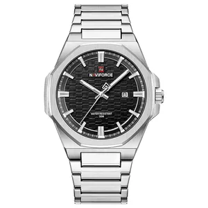 ساعت مچی عقربه‌ای کوارتز مردانه نیوی فورس مدل NF9245 S/B/S