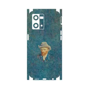 MAHOOT Self portrait with a gray felt hat-FullSkin Cover Sticker for Oppo Reno 8 4G