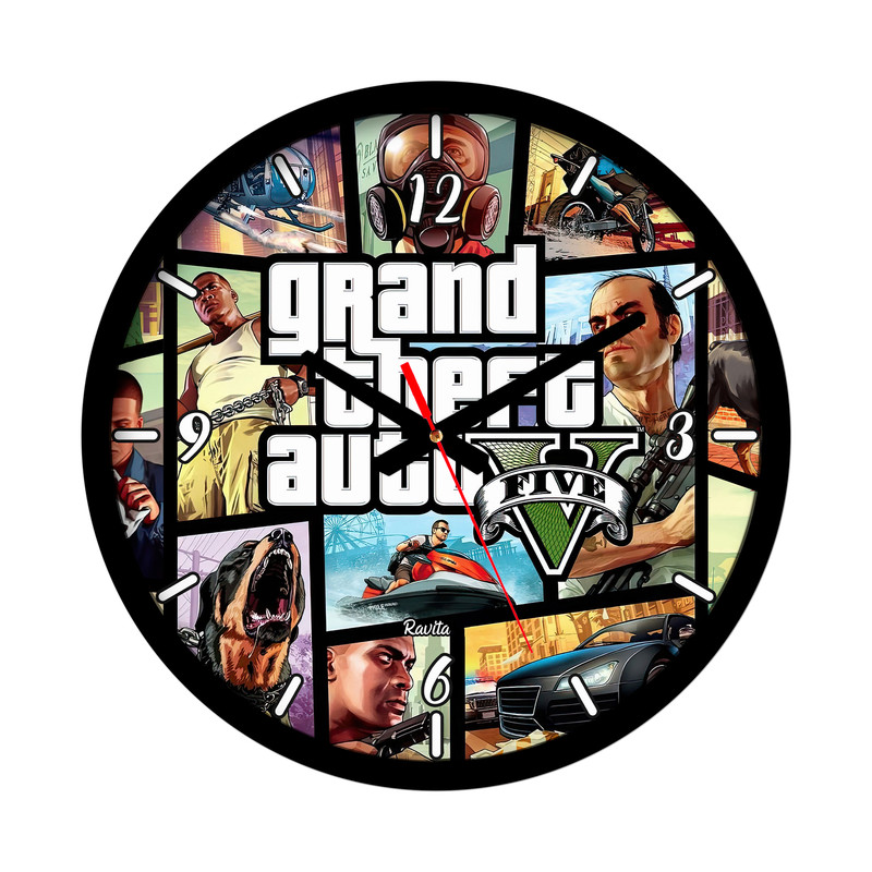 ساعت رومیزی عقربه‌ای راویتا مدل جی تی آی کد 3664