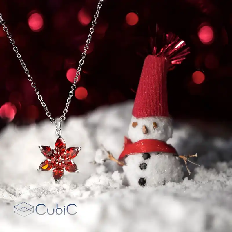 گردنبند زنانه کوبیک مدل QN-69986