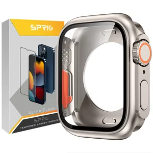 کاور اسپریگ مدل Switch 360 مناسب برای اپل واچ Series 8 Aluminum 45mm / Series 7 Aluminum 45mm به همراه محافظ صفحه نمایش