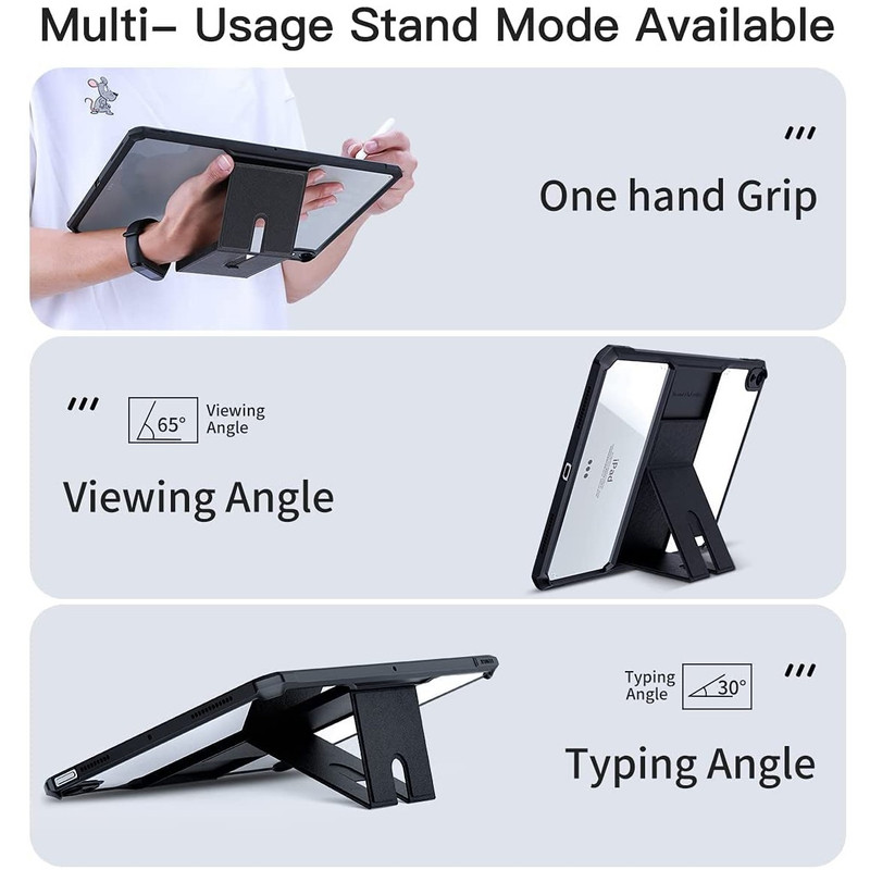 خرید و قیمت کاور بادیگارد مدل Kickstand مناسب برای تبلت اپل iPad Air 11 inch M2 2024 / iPad Air 11 inch M3 2025