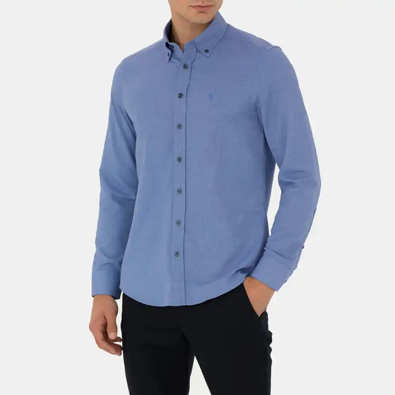 پیراهن آستین بلند مردانه پیر کاردین مدل 50275814-VR033