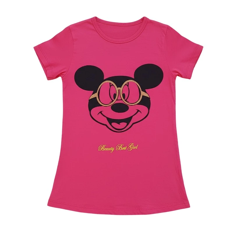 تی شرت آستین کوتاه بچگانه مدل Mickey Mouse