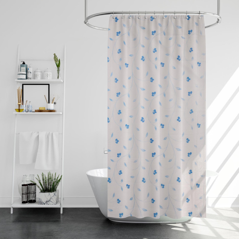 پرده حمام پیسو مدل BZ-12 سایز 180×200 سانتی متر