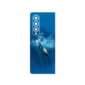 MAHOOT Scuba_Diving Cover Sticker for Samsung Galaxy Z Fold4