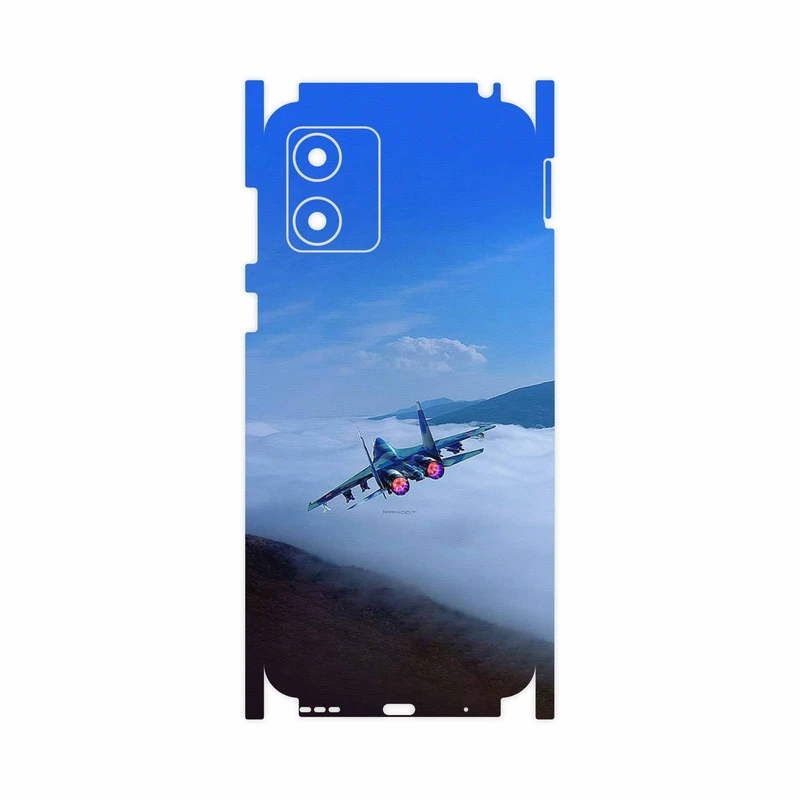 برچسب پوششی ماهوت مدل Fighter plane Su27-FullSkin مناسب برای گوشی موبایل موتورولا Moto E13