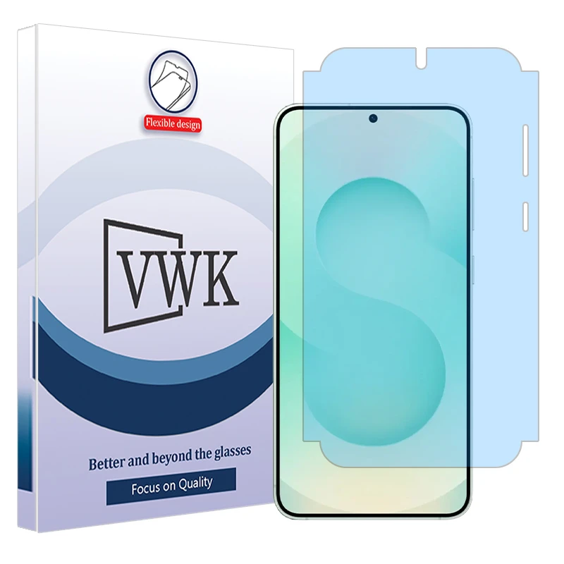 محافظ صفحه نمایش مات آنتی بلو وی دبلیو کی مدل Tough مناسب برای گوشی موبایل سامسونگ Galaxy S25 PLUS