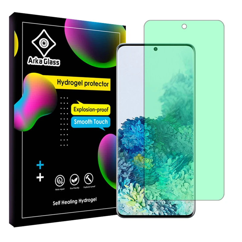 محافظ صفحه نمایش گرین لایت آرکا گلس مدل Tough مناسب برای گوشی موبایل سامسونگ Galaxy S20 Plus