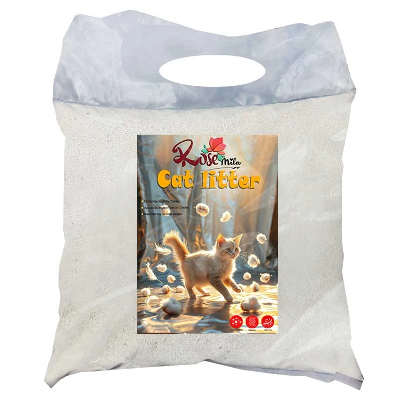  خاک بستر گربه رزمیلا مدل گرانول کد R9-02 وزن 2 کیلوگرم