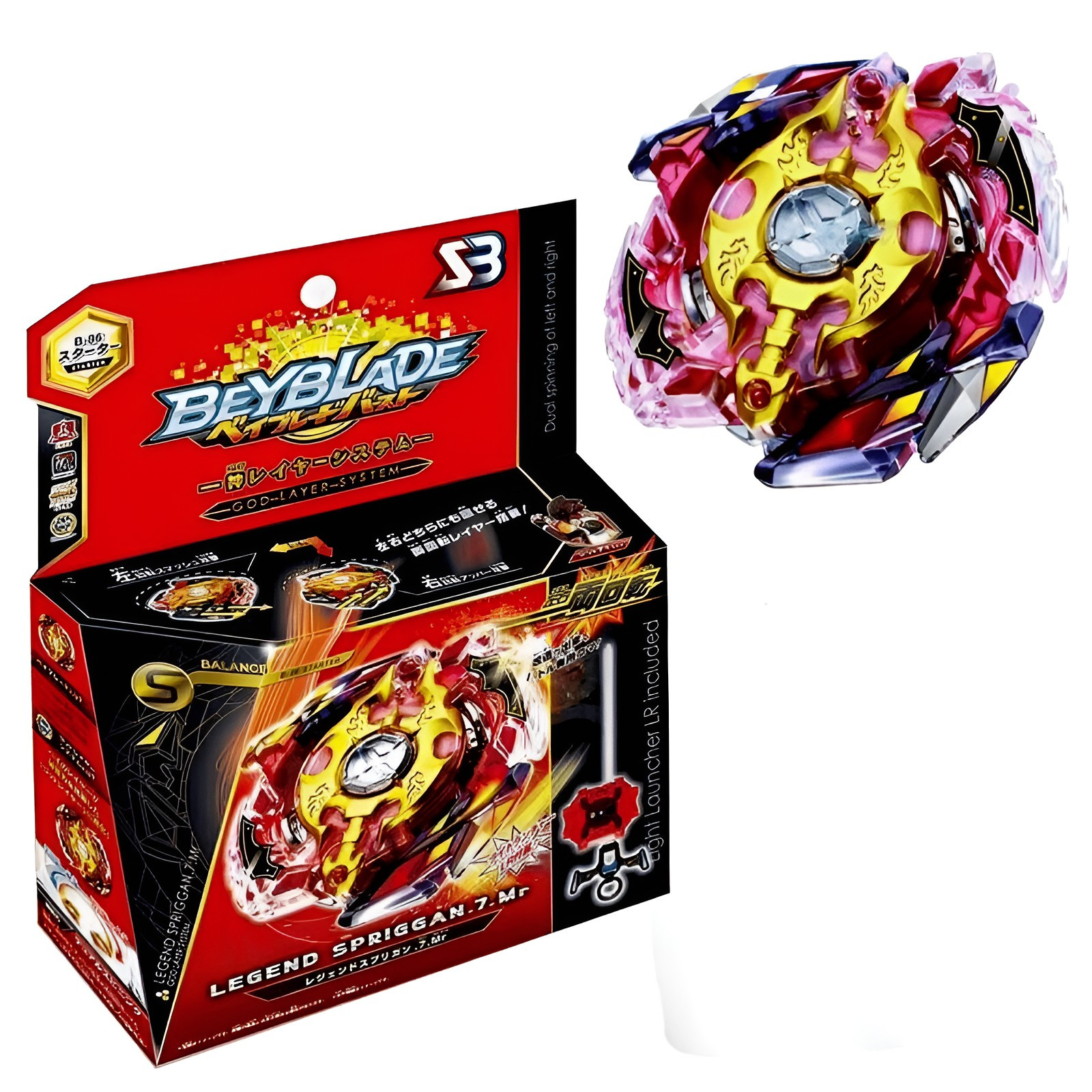 فرفره  اس تری مدل انفجاری لجند اسپرایزن کد 2022