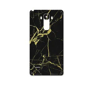 MAHOOT Graphite-Gold-Marble Cover Sticker for LG G4 Stylus