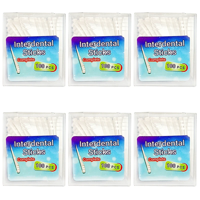 خلال دندان اینتردنتال مدل com مجموعه 6 بسته 100عددی