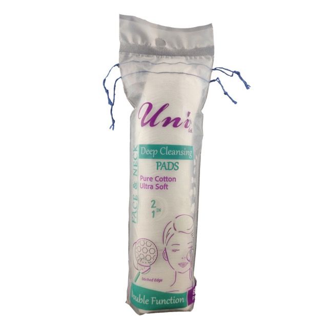پد آرایشی یونی لد مدل PURE CoTTON بسته 80 عددی - - 3