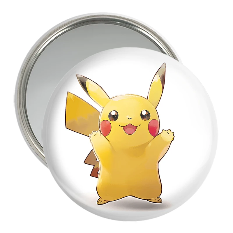 آینه جیبی خندالو مدل پیکاچو انیمه پوکمون  کد 17408